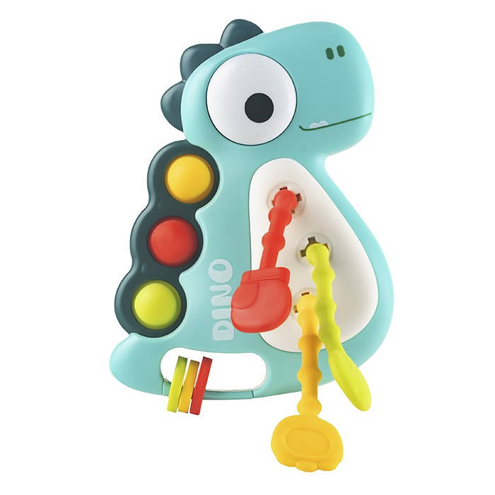 картинка Игрушка-тянучка BUSY DINO голубая ROXY-KIDS от интернет-магазина
