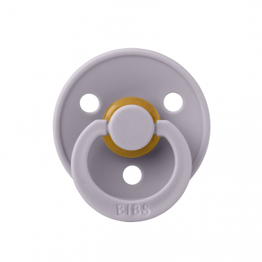 картинка Соска-пустышка BIBS Colour Fossi Grey 0-6 мес от интернет-магазина