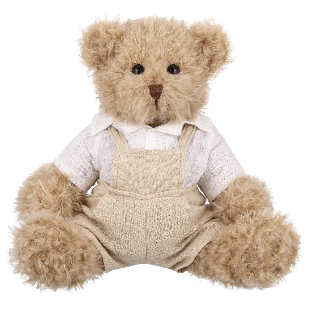 картинка Мягкая игрушка Мишка в рубашке и комбинезоне 22 см Relana  от интернет-магазина