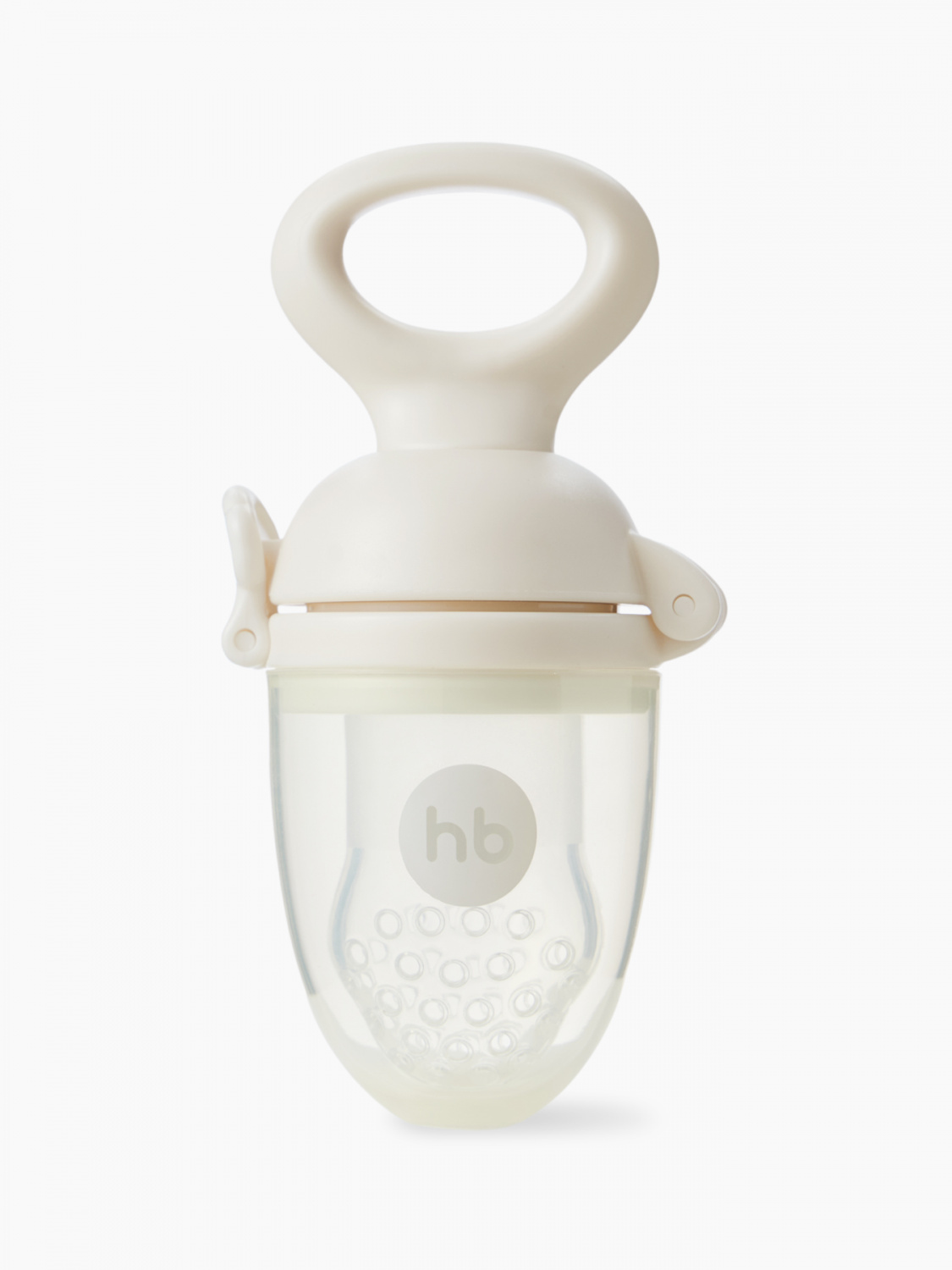 картинка Ниблер с силиконовой сеточкой cream/кремовый Happy Baby от интернет-магазина