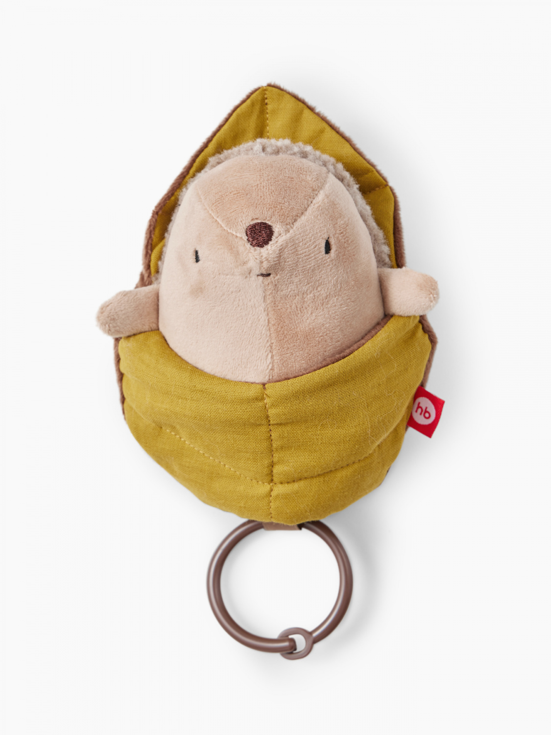 картинка Игрушка растяжка с вибрацией beige Happy Baby от интернет-магазина