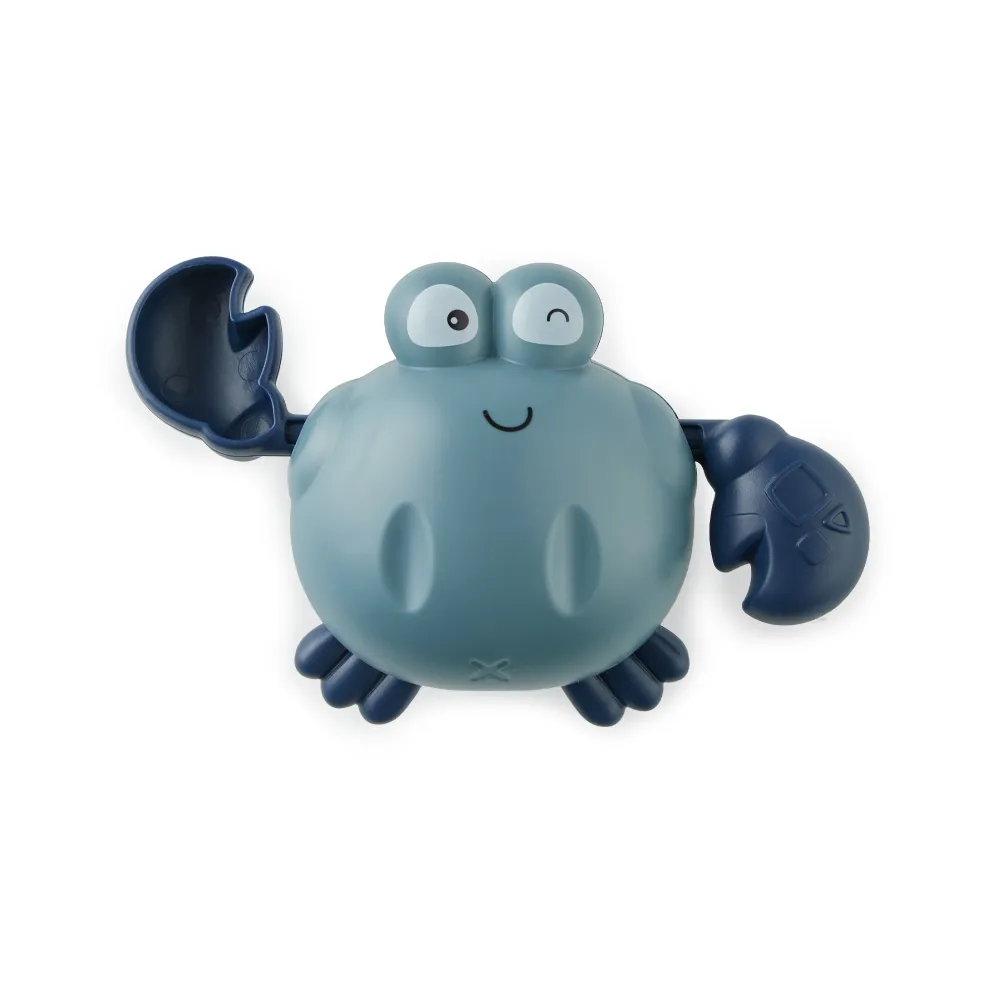 картинка Заводная игрушка для ванной SWIMMING CRAB grey Happy Baby от интернет-магазина