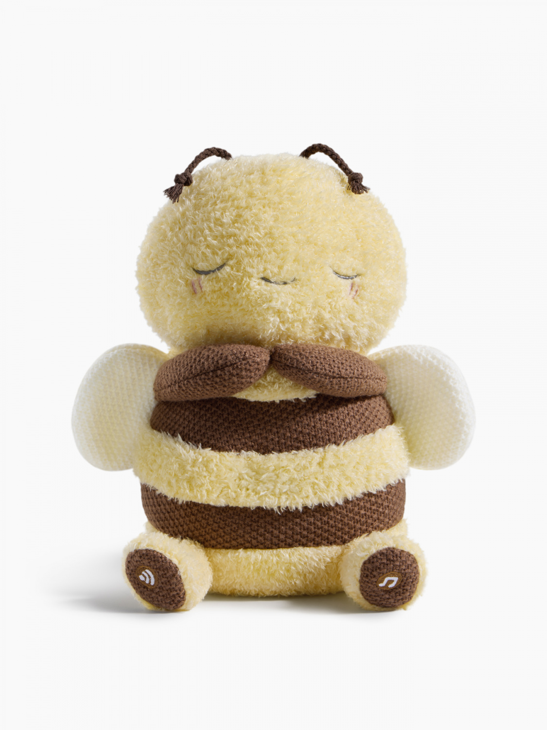 картинка Игрушка мягкая SLEEPY BEE СЛИПИ БИ yellow Happy Baby от интернет-магазина