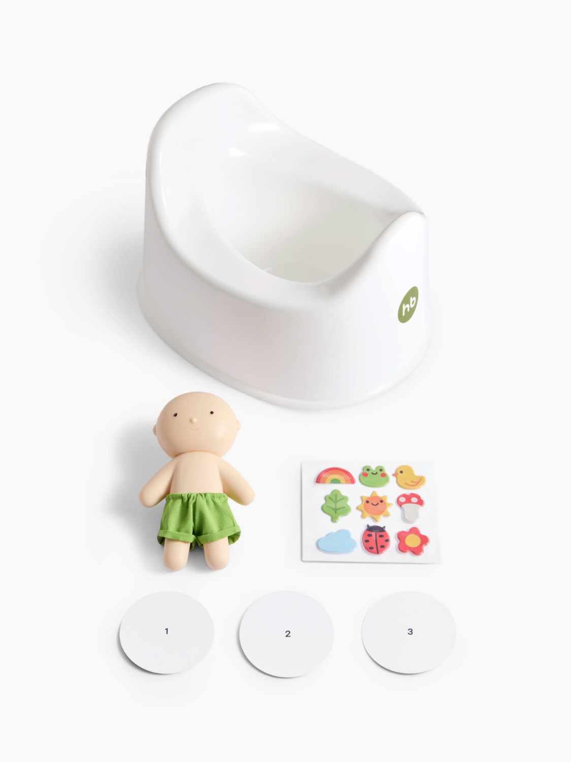 картинка Набор детский PIPI-KAKA SET white Happy Baby от интернет-магазина