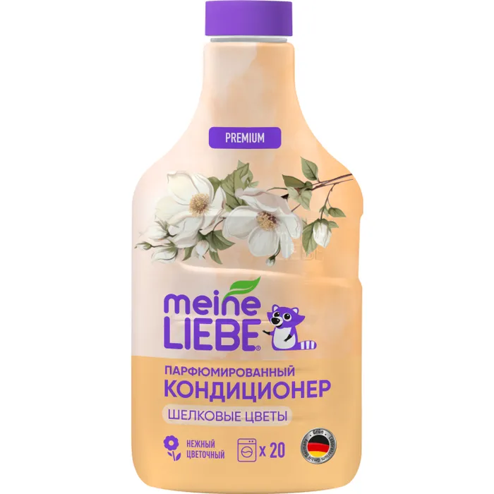 Фото Кондиционер Premium для белья Шелковые цветы 800 мл MEINE LIEBE 