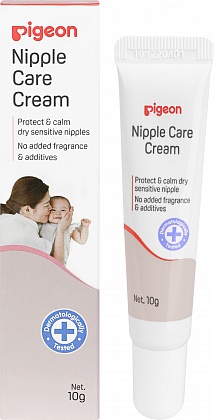 картинка Крем для сосков Nipple care cream 10 гр Pigeon от интернет-магазина