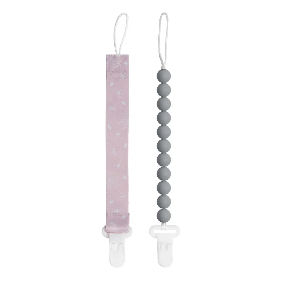 картинка Набор держателей PCL11514 для пустышки 2 шт zephir/light grey Paomma от интернет-магазина
