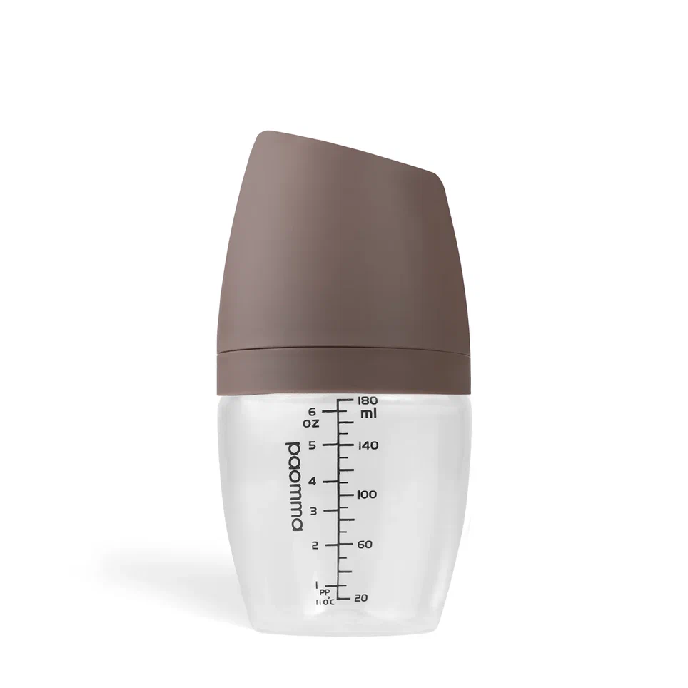 картинка Бутылочка PB104 180 мл taupe Paomma от интернет-магазина
