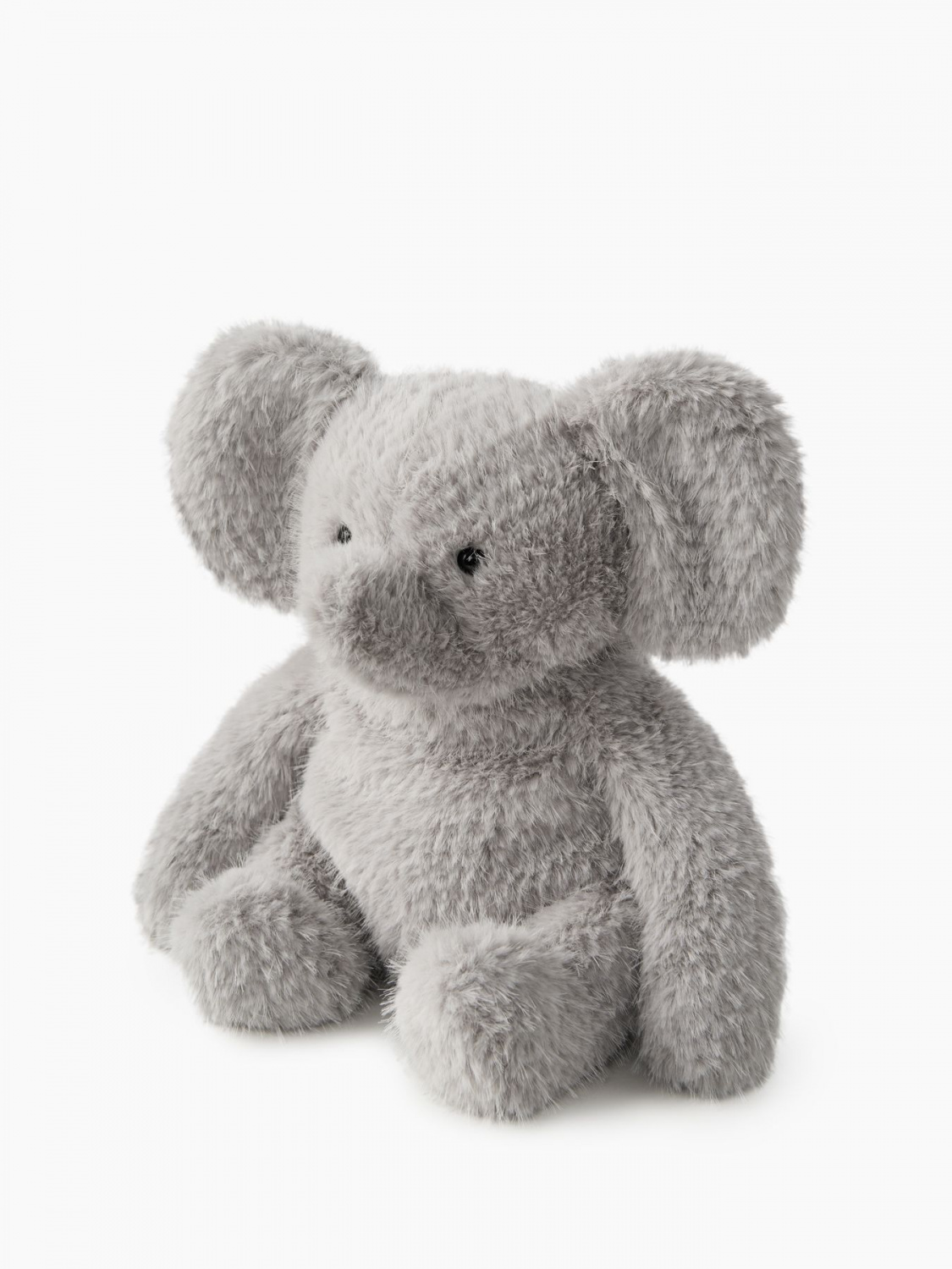 картинка Игрушка мягкая Слоник OLLIE серый/grey Happy baby от интернет-магазина