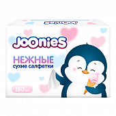 картинка Салфетки сухие нежные 150 шт Joonies от интернет-магазина
