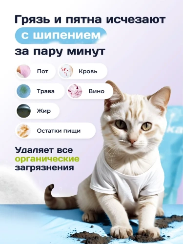 картинка Кислородный отбеливатель-пятновыводитель 500 г Rossinka  от интернет-магазина