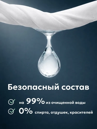 картинка Влажная туалетная бумага с молочной кислотой и пантенолом 96 шт Joonies от интернет-магазина